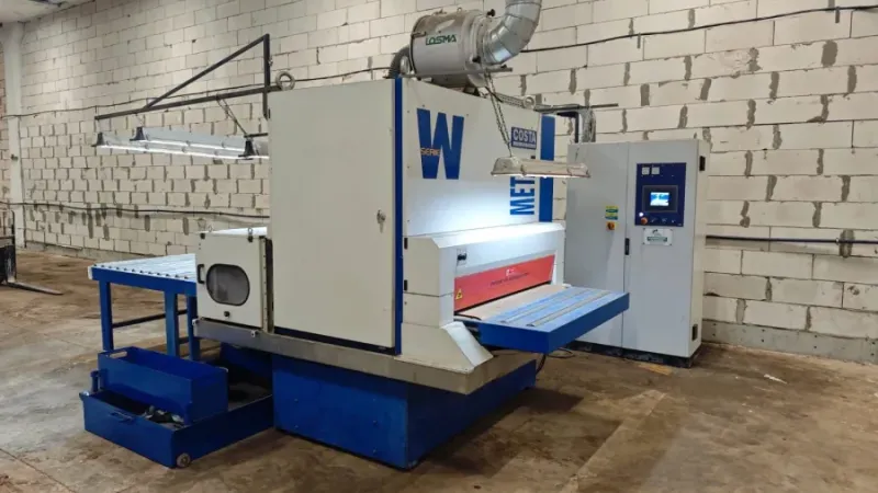 Costa Levigatrici WD7 CV 1300 Nassschleif-, Entgrat- und Verrundungsmaschine