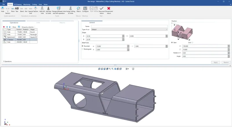 Lantek Flex3D Steelwork
