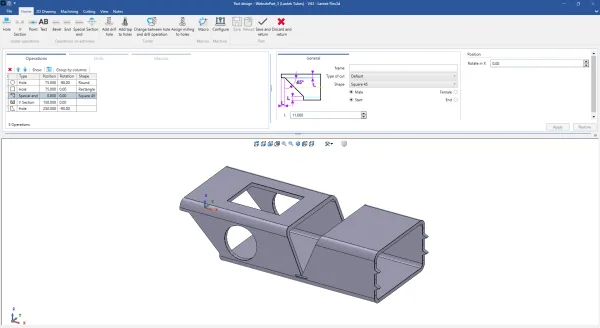Lantek Flex3D Tubes Lantek Flex3D Tubes