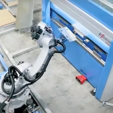 EUROMAC new fully automated line. From punching to bending, all with no need for operator.