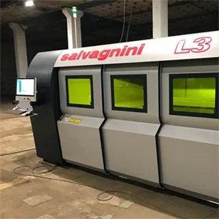 SALVAGNINI L3 laser cutting machine in Daugavpils, Latvia