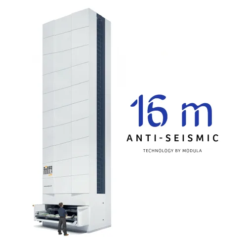The first Anti-seismic MODULA Automatic Warehouse will be installed in Kazakhstan
