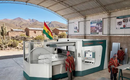 Nouveau contrat en Amérique du Sud : plieuse de panneaux Salvagnini à Santa Cruz de la Sierra, Bolivie