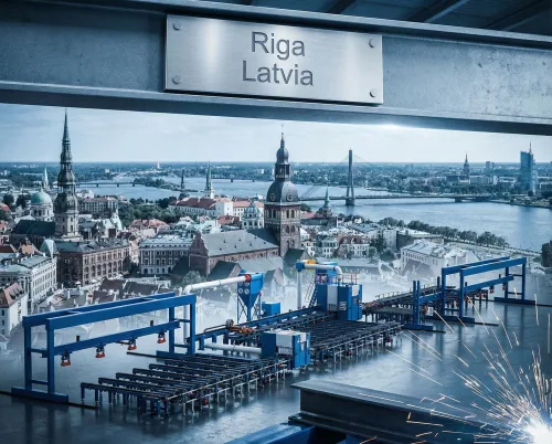 Großprojekt in Riga (Lettland)