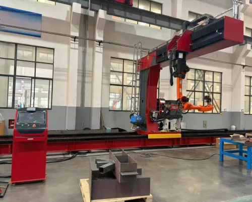 In spring, IMA is launching an AI-powered robotic welding system for welding structural profiles